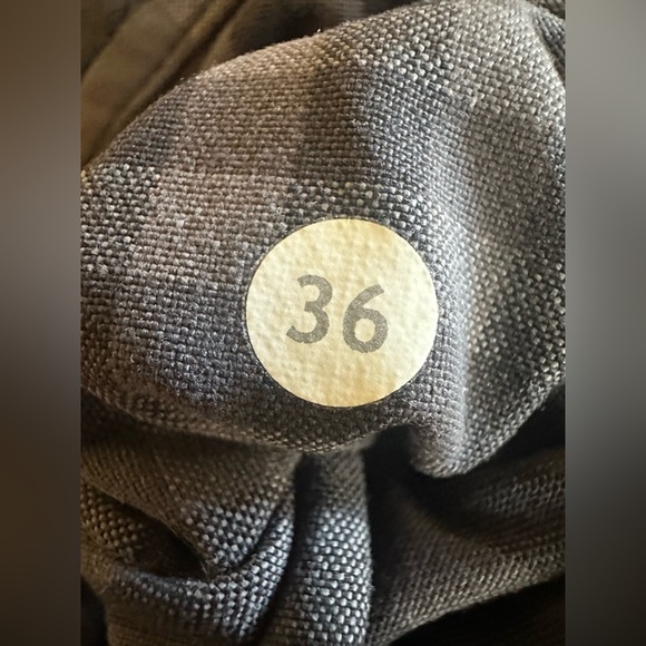 Lululemon Mens Size 36 Black Checked Plaid Golf Short Casual Athletic - Picture 8 of 12